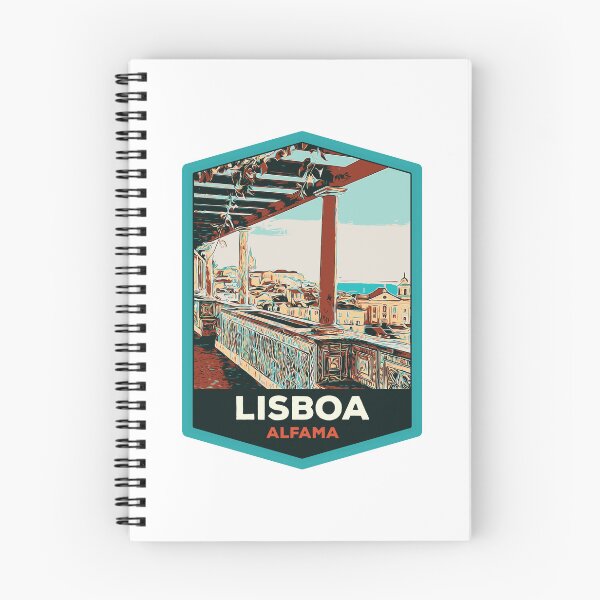 Item preview, Alfama District Lisbon Illustration, Portugal designed and sold by Lemomo-artworks.