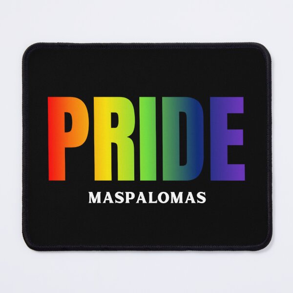 Item preview, Maspalomas Pride t-shirt, Rainbow color pride LGBTQ graphic t-shirt, Pride unisex t-shirt designed and sold by PrideBeProud.