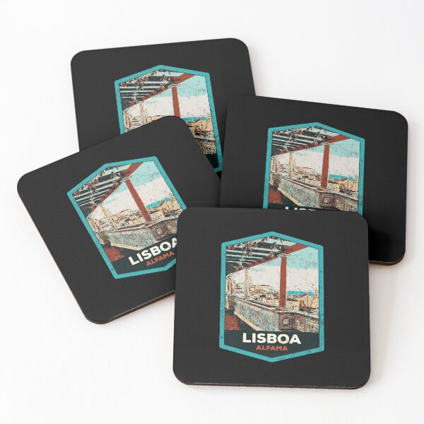 Item preview, Alfama District Lisbon Illustration, Portugal designed and sold by Lemomo-artworks.