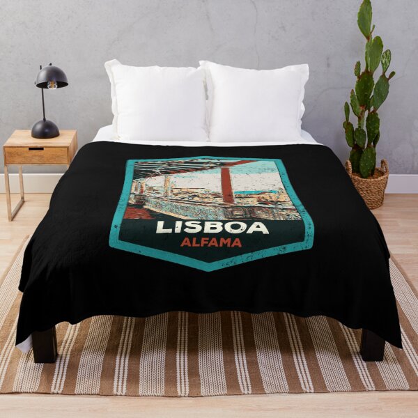 Item preview, Alfama District Lisbon Illustration, Portugal designed and sold by Lemomo-artworks.