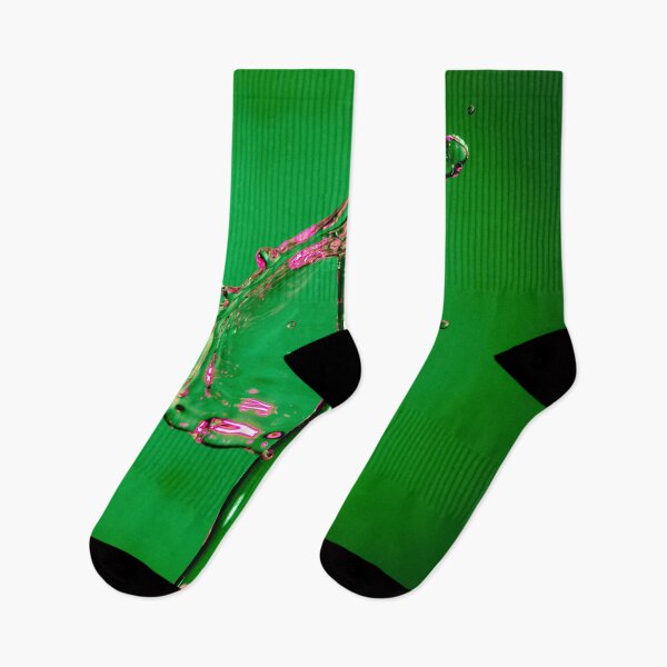 Item preview, Green Water drop with pink highlights designed and sold by James Millward.