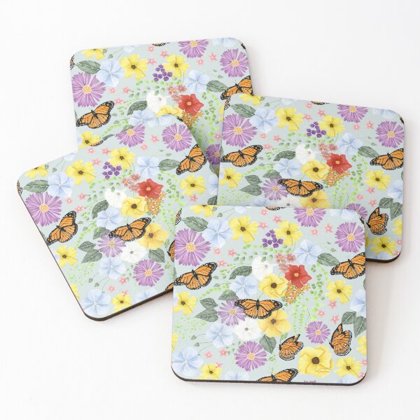 Item preview, Wildflowers of Carnarvon Gorge Light Blue Large designed and sold by greenerybywendy.