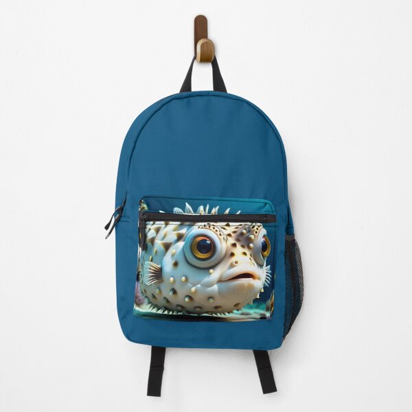 Item preview, Funny Little Spiky Pufferfish In The Ocean designed and sold by TheArtOfPat.