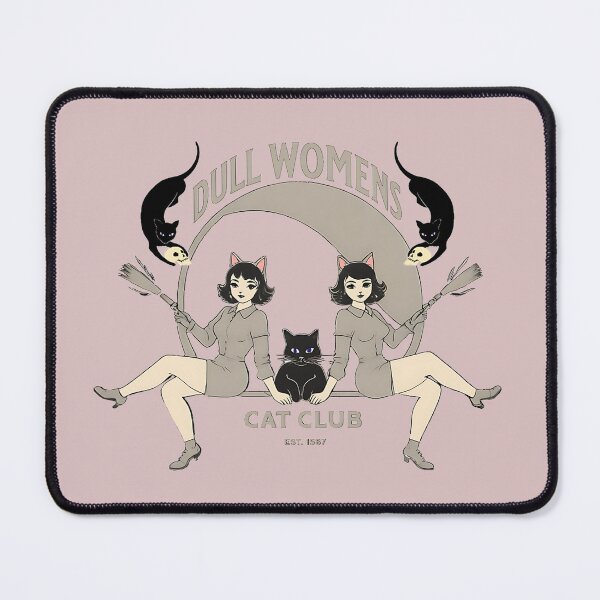 Item preview, Dull Womens' Cat Club designed and sold by Corinne Alexa Jackson.