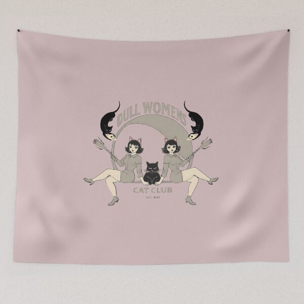 Item preview, Dull Womens' Cat Club designed and sold by Corinne Alexa Jackson.