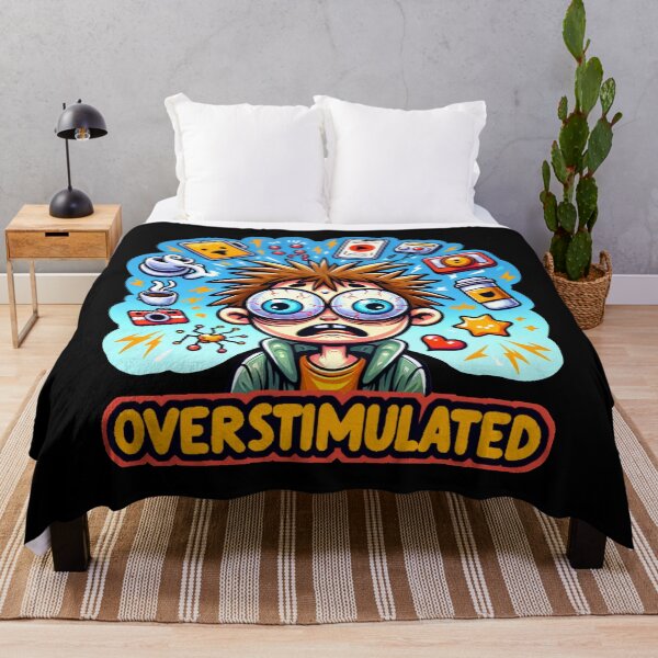 Item preview, overstimulated designed and sold by YuliaHulia.