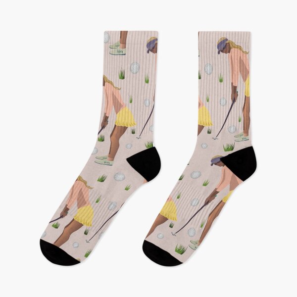 Item preview, Golf girls on the course - blond girl designed and sold by Flyingwall.