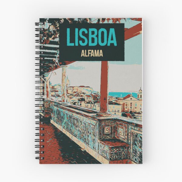 Item preview, Alfama District Lisbon Illustration, Portugal designed and sold by Lemomo-artworks.