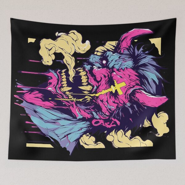 Item preview, Oni Yokai Hannya Ogre designed and sold by TomFrontierArt.