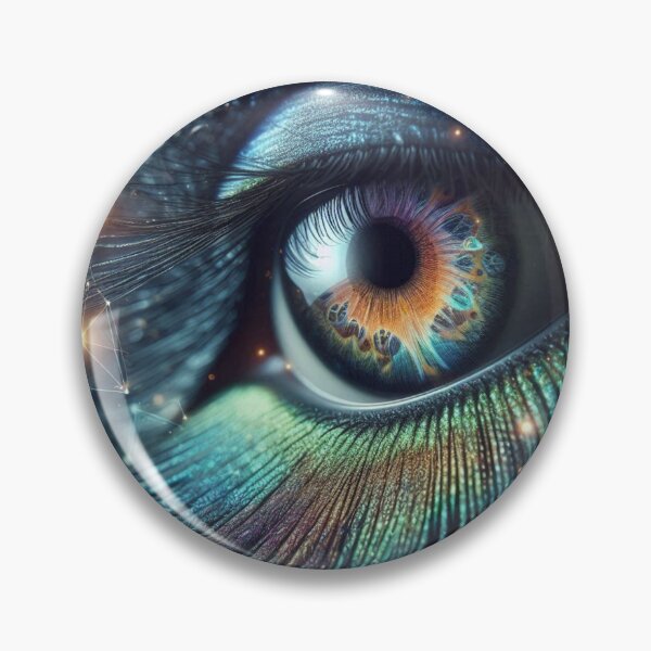 Item preview, eye fantasy imagination cosmos stars abstract surreal artistic designed and sold by MaciejPetelski.