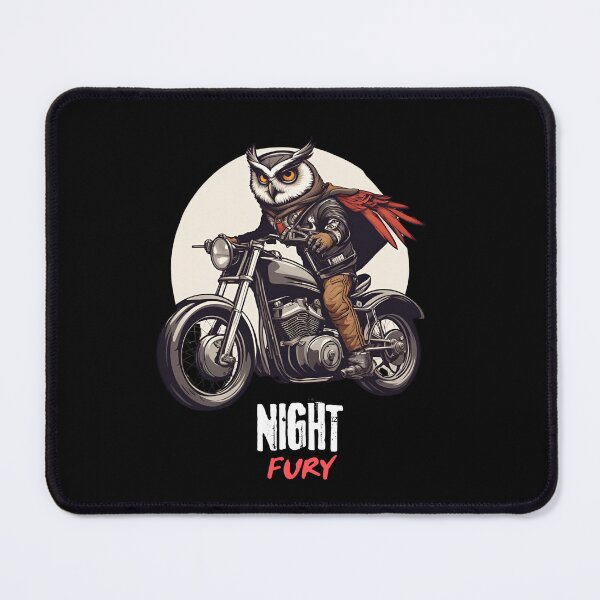 Item preview, Night Fury Biker Owl designed and sold by sydney-syder.