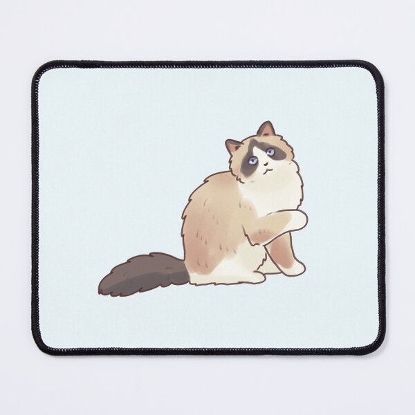 Item preview, Cute Ragdoll cat art designed and sold by Artofmayara.