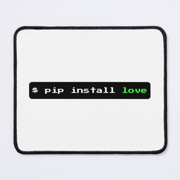 Item preview, Pip Install Love designed and sold by PatchMerch.