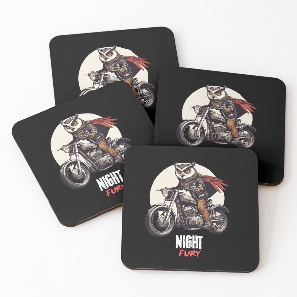 Item preview, Night Fury Biker Owl designed and sold by sydney-syder.
