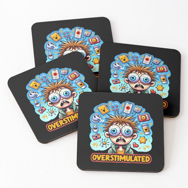 Item preview, overstimulated  designed and sold by YuliaHulia.