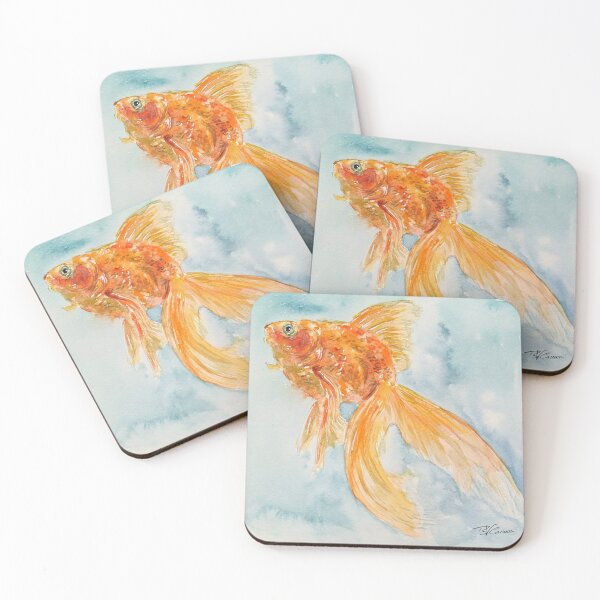 Item preview, Watery goldfish designed and sold by BrunoCarrocci.