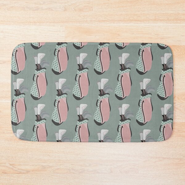Item preview, Golf bags retro style - green background designed and sold by Flyingwall.