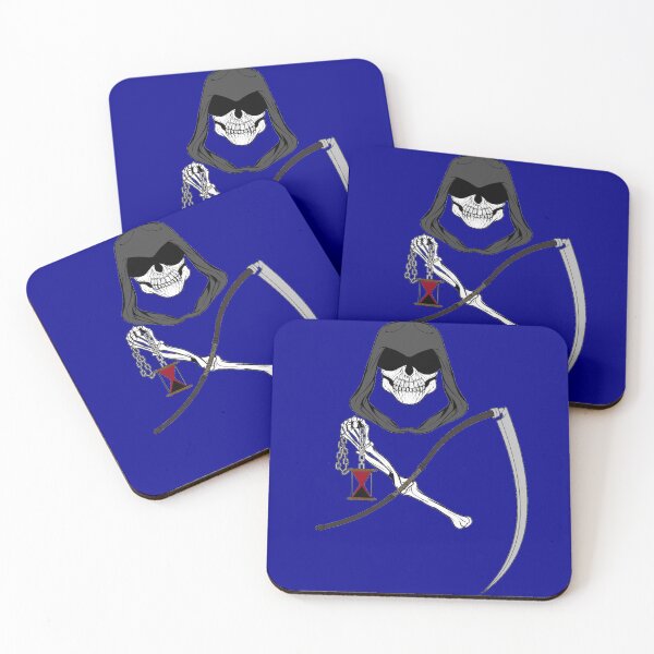 Item preview, Grim Reaper Jolly Roger (Remastered, Dark Blue) designed and sold by MurpheusTech.