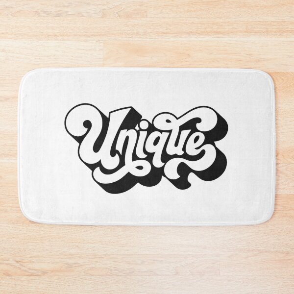Item preview, Retro Unique Typography designed and sold by sahbender.