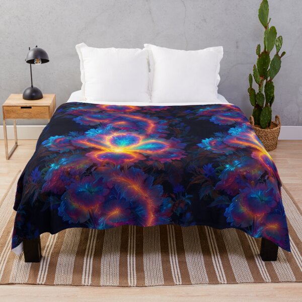 Item preview, Vibrant Neon Flower Pattern designed and sold by DJ-Portable.