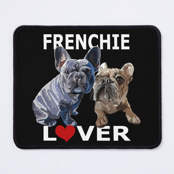 Item preview, Frenchie Lover Blue And Brown Frenchies designed and sold by Just-Arts-4U.