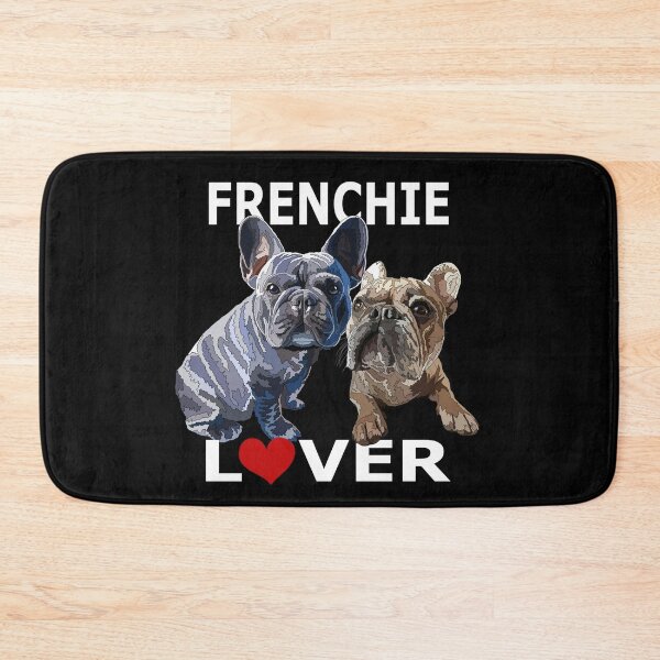 Item preview, Frenchie Lover Blue And Brown Frenchies designed and sold by Just-Arts-4U.