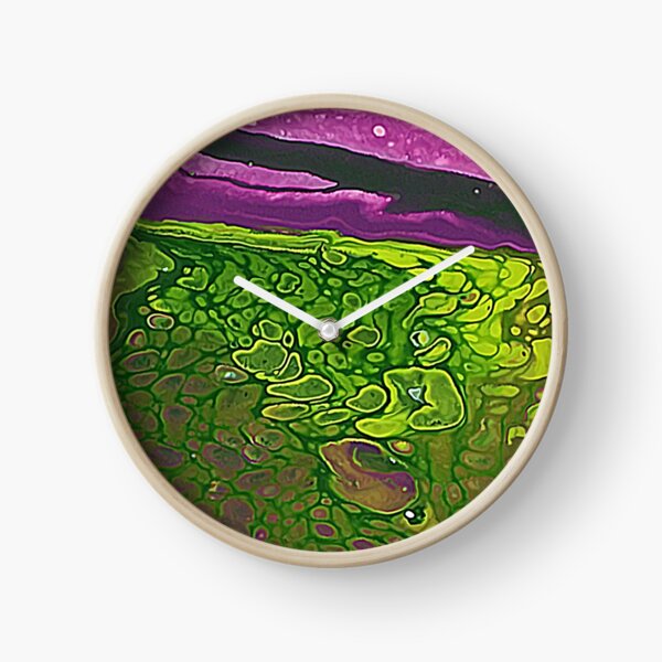 Green Cells Clock