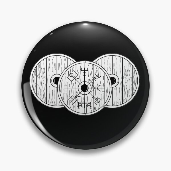 Item preview, Viking Shield Wall (white) designed and sold by Berserkerbeards.