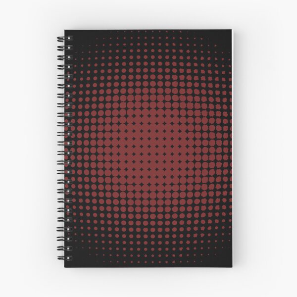 Aperçu de l'œuvre Graphique en demi-teinte rouge créée et vendue par studioiris.