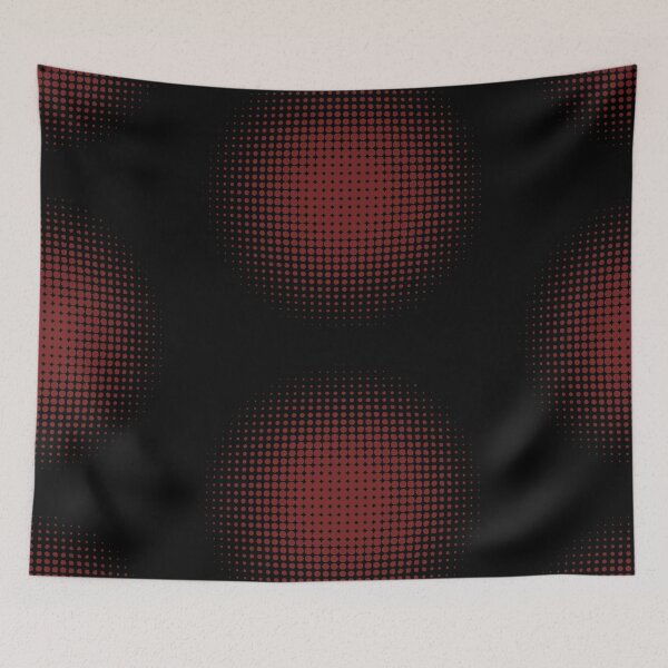 Item preview, Halftone graphic red designed and sold by studioiris.
