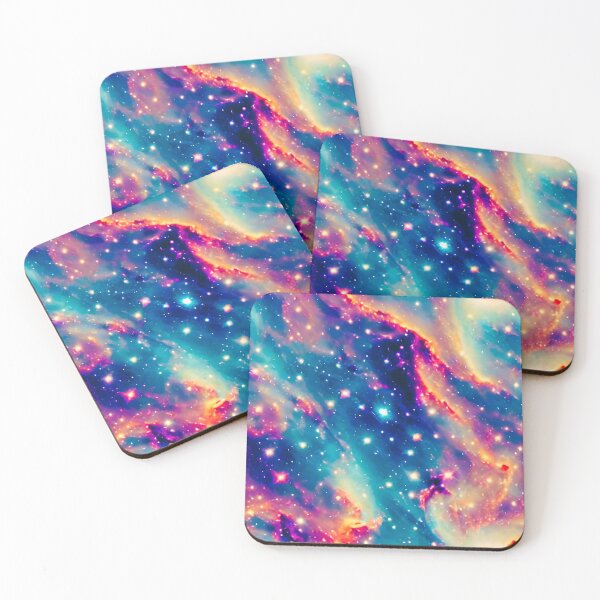 Item preview, Cosmic Nebula Starry Night Colorful Space Starscape designed and sold by LamarrDreams13.