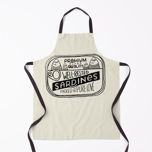 Item preview, Sketch Series: Well-rested Sardines in Black designed and sold by Project045.