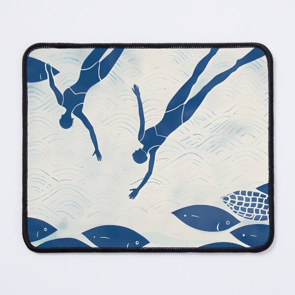 Item preview, abstract swimers designed and sold by LuppyShop.