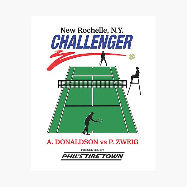 Item preview, Challengers Retro Tee - New Rochelle Challenger Phil's Tire Town (Green/Red) designed and sold by lindaxufz.