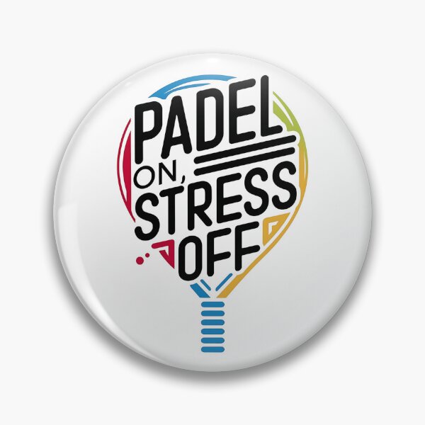 Item preview, Padel On, Stress Off Padel Player designed and sold by DomTeesHaven.