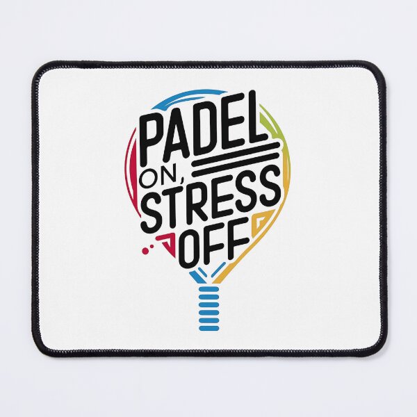 Item preview, Padel On, Stress Off Padel Player designed and sold by DomTeesHaven.