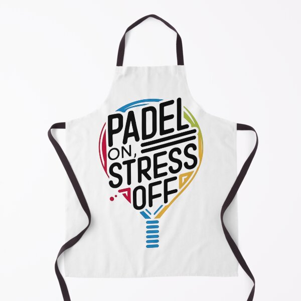 Item preview, Padel On, Stress Off Padel Player designed and sold by DomTeesHaven.