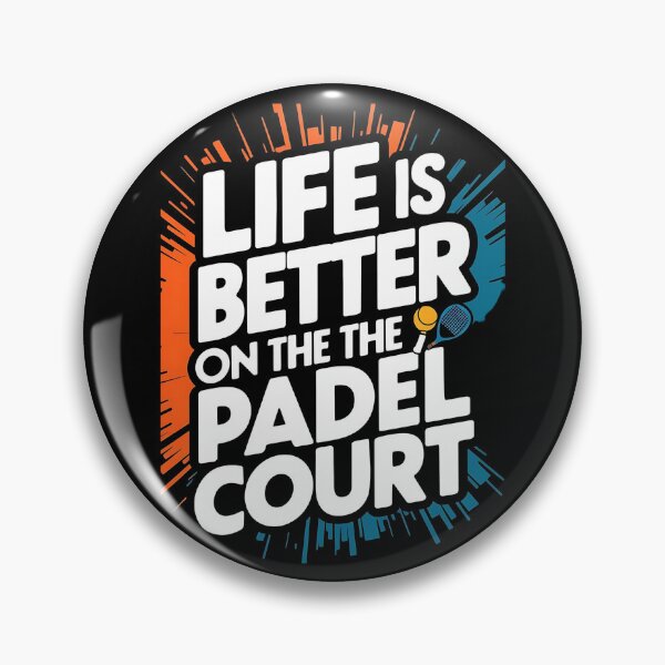 Item preview, Life Is Better On The Padel Court Padel Player designed and sold by DomTeesHaven.