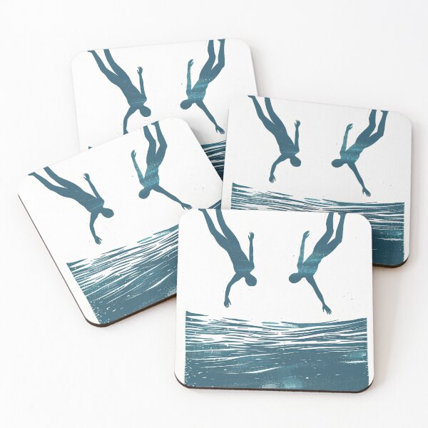 Item preview, Abstract swimers  designed and sold by LuppyShop.