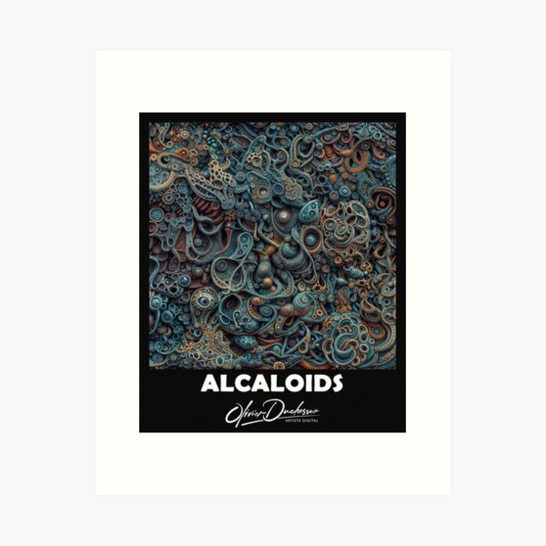 Aperçu de l'œuvre Alcaloids 102 créée et vendue par olivier duchossoir.