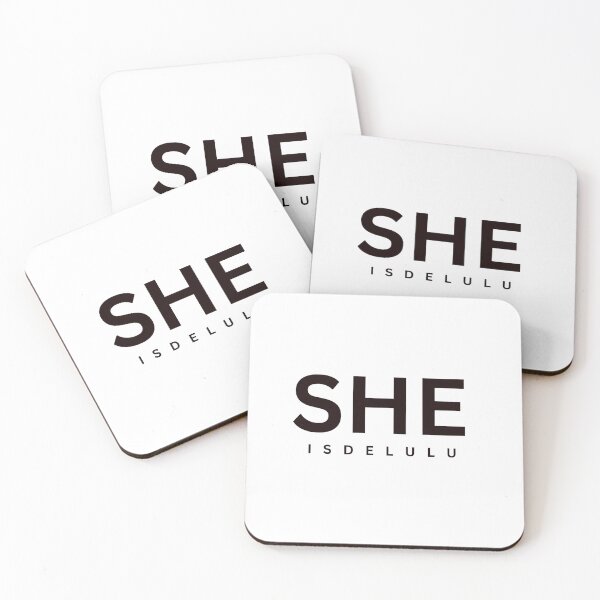 Item preview, She is delulu - quote designed and sold by HadleyCruz.