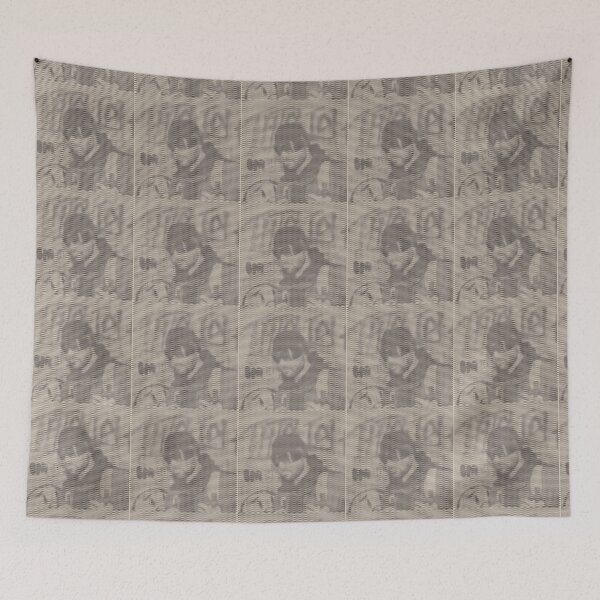 Item preview, halftone street graphic greyscale designed and sold by studioiris.