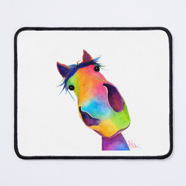 Item preview, HoRSe PRiNT, ANiMaL PRiNT ' HaPPY G&T ' BY SHiRLeY MacARTHuR designed and sold by Shirley MacArthur Art.
