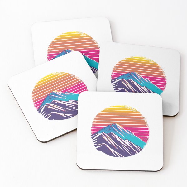 Item preview, mountain with a retro background designed and sold by porbenjaporn.