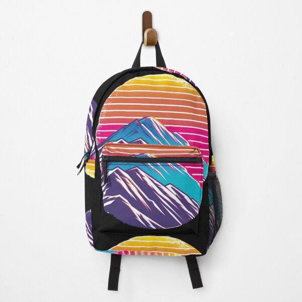 Item preview, mountain with a retro background designed and sold by porbenjaporn.