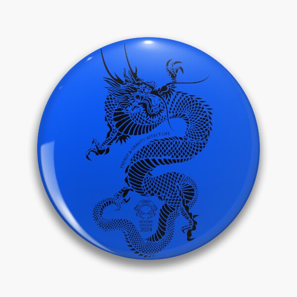 Item preview, Woden Dragon 2024 - Energy & gravity affect life  designed and sold by SueKnox.