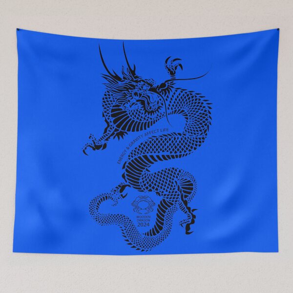 Item preview, Woden Dragon 2024 - Energy & gravity affect life  designed and sold by SueKnox.