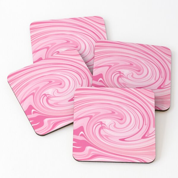 Item preview, Pink color curved stripes background  designed and sold by SpinklyCreations.