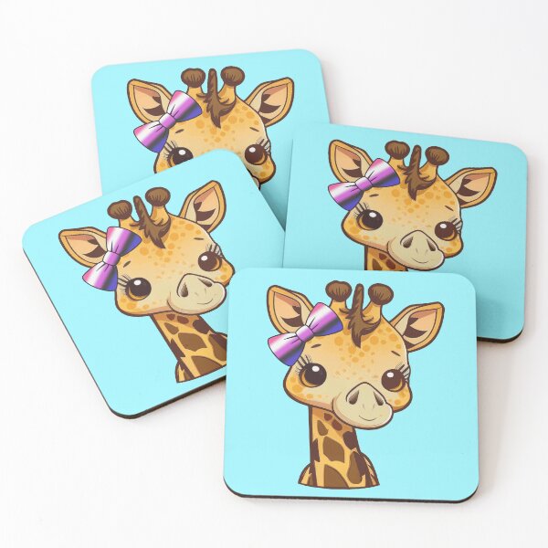Item preview, Cute Giraffe with Genderfluid Pride Flag Bow, Kawaii Genderfluid Pride Design  designed and sold by Travelslightly.