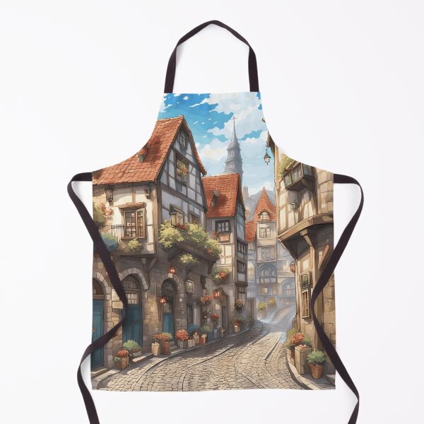 Item preview, Old European Town Fairytale designed and sold by MoriFantasy.